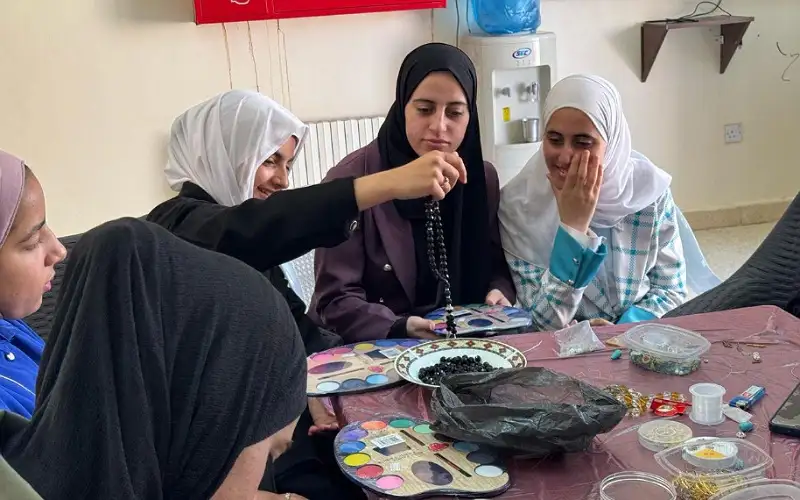 مركز شابات فقوع النموذجي ينفذ دورة