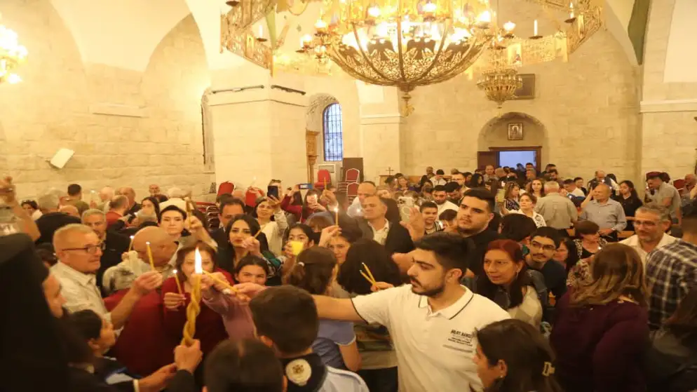 مسيحيو الأردن يحتفلون بعيد الفصح المجيد