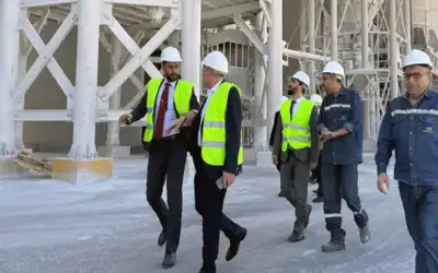الأردن وسوريا تبحثان تطوير صناعة الإسمنت
