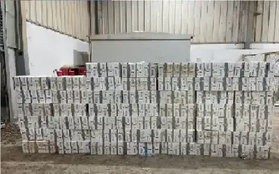 الأردن.. 2389 كروز دخان مخبأة بمكان