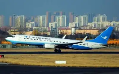 طائرة بوينغ تعود إلى الولايات المتحدة