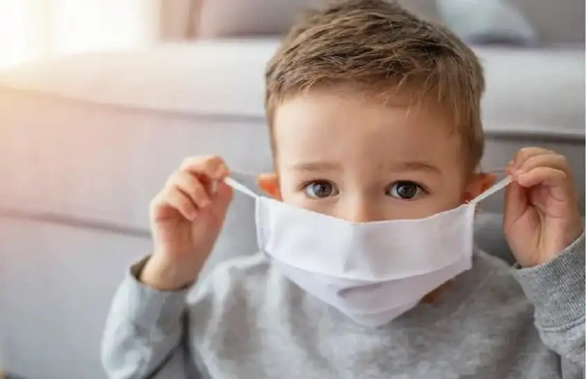 عاجل الصحة تنصح الأطفال بارتداء الكمامات