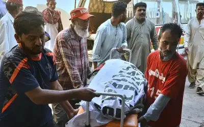 مقتل 13 شخصا بحادث سقوط شاحنة