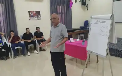بطولة الريشة الطائرة في مركز شباب