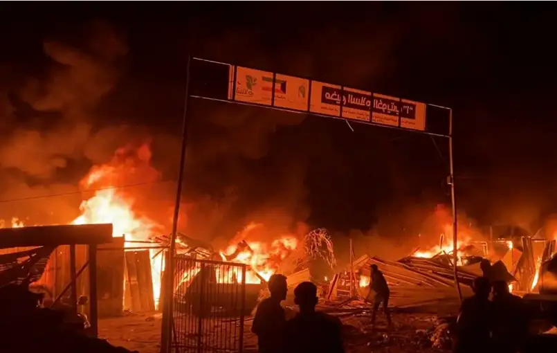 سوريا.. عشرات الإصابات بحريق كبير في