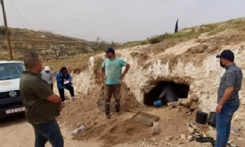 اكتشاف آثار كنعانية في الخليل