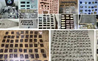 القبض على 44 متورطا بتجارة المخدرات