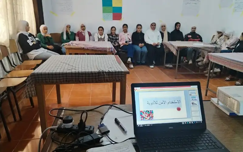 مركز شابات القصر ينظم نشاطا توعويا