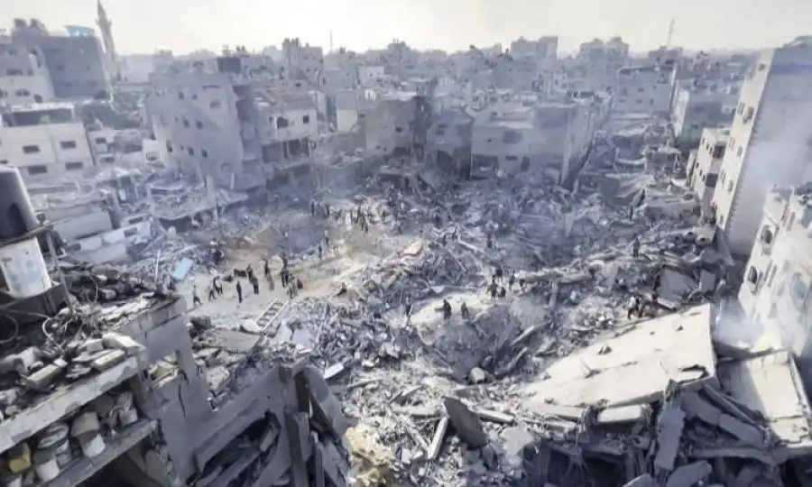استشهاد 15 فلسطينيا في قصف صهيوني