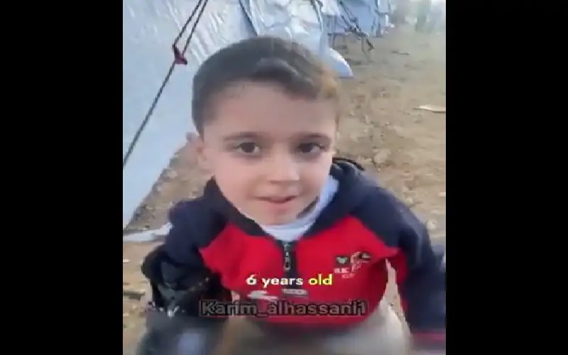 عن حقوق الاطفال.. عمره ست سنوات