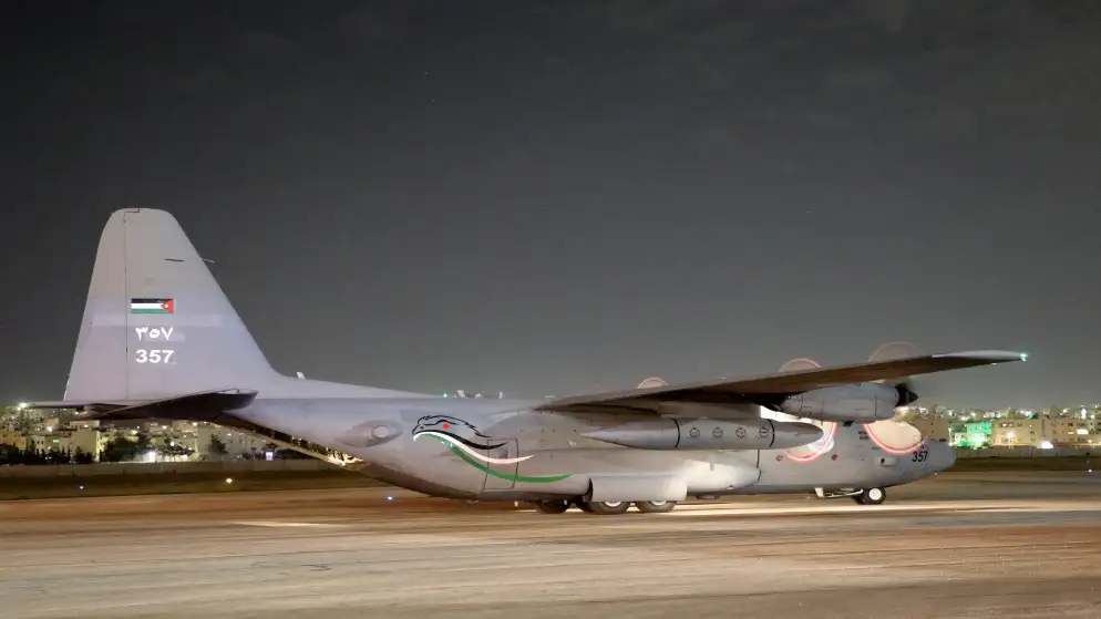 بتوجيهات ملكية.. القوات المسلحة ترسل طائرة