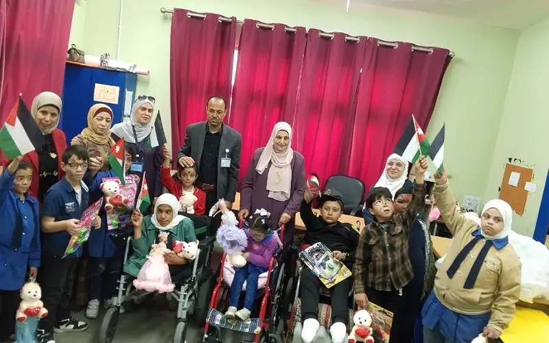 مهرجان لذوي الإعاقة في مركز شابات