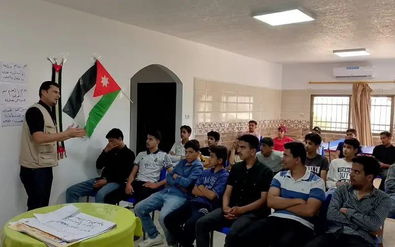 مركز شباب وشابات قضاء الموجب يختتم