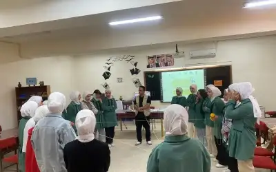 مركز شابات المزار ينفذ نشاطا لتأهيل