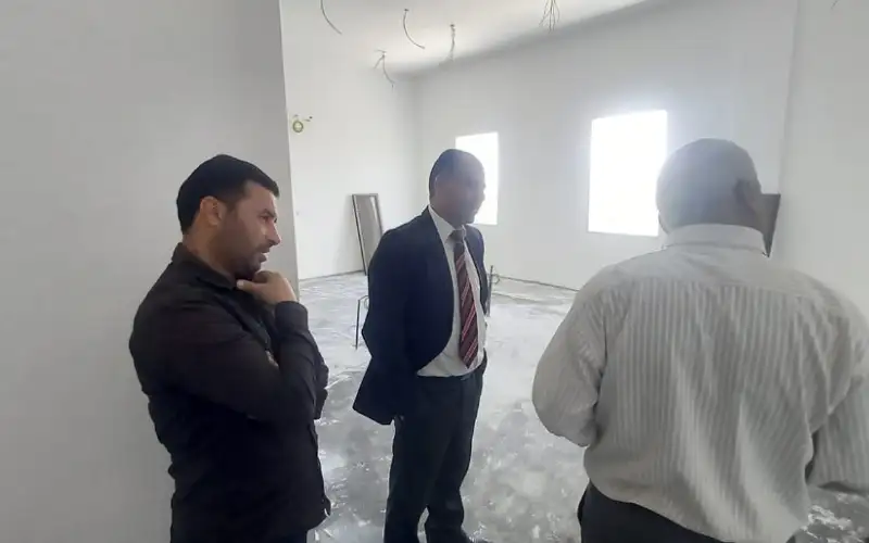 مدير شباب الكرك يتفقد عددا من