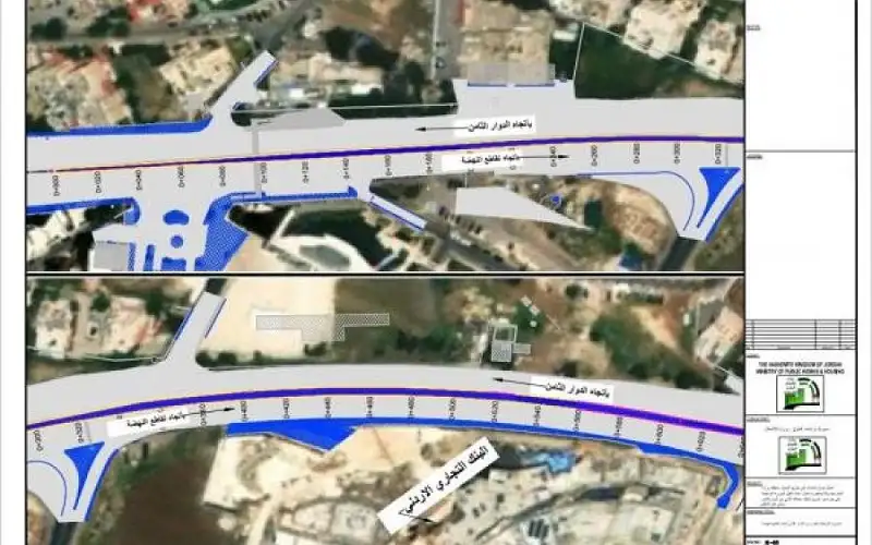 الأشغال تطلق مشروع لإنشاء طريق خدمة