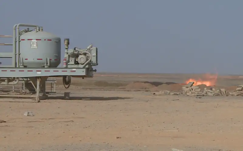 حفر 145 بئر غاز في الريشة