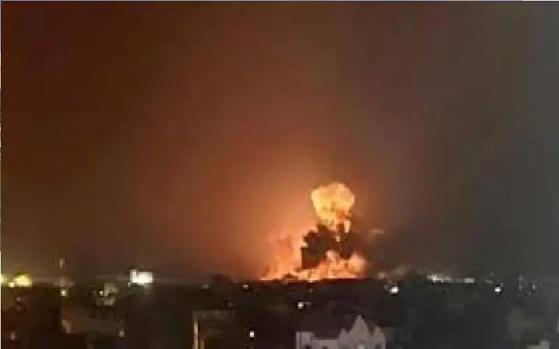 عدوان امريكي على صنعاء