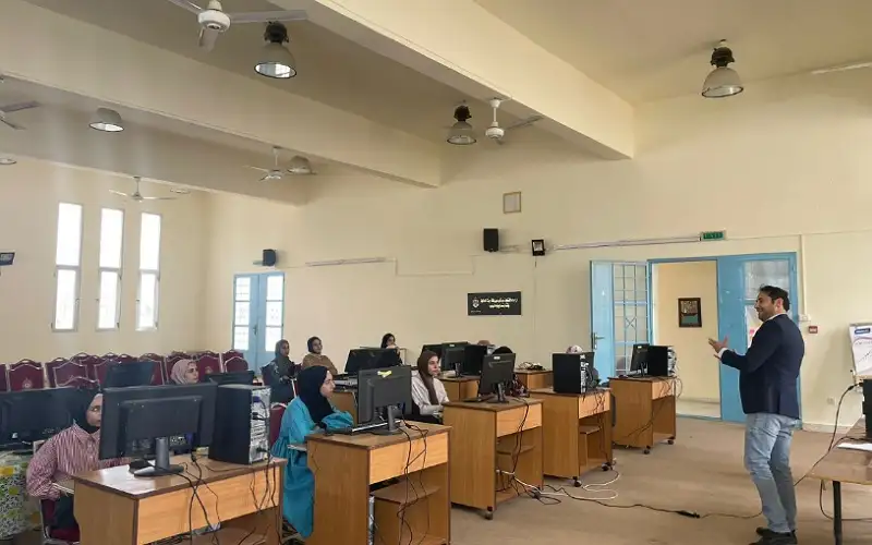 انطلاق تدريبات برنامج الذكاء الاصطناعي في