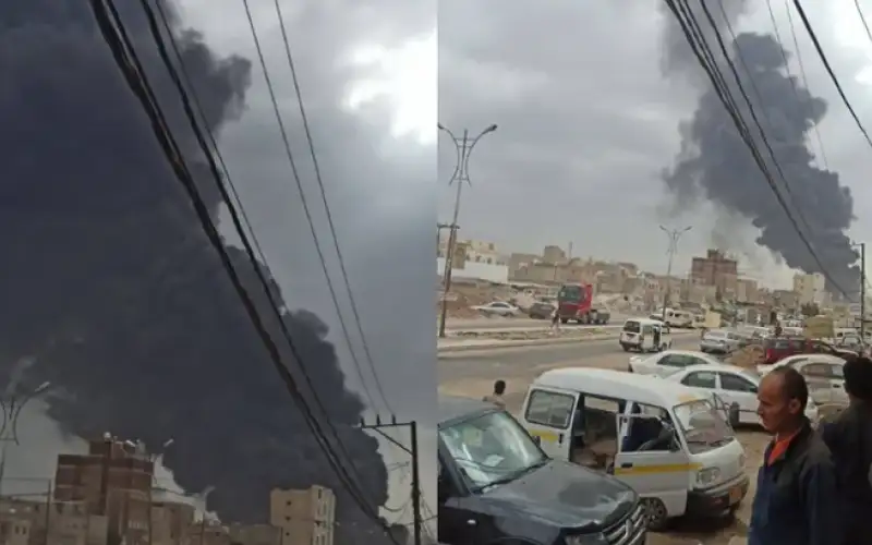 عدوان إسرائيلي واسع على مطار صنعاء