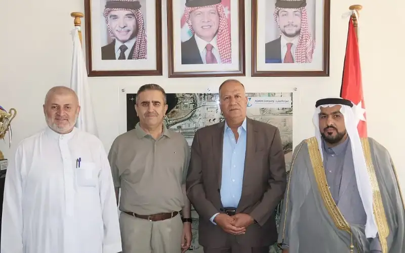 اتحاد الجمعيات الخيرية العقبة يزور شركة