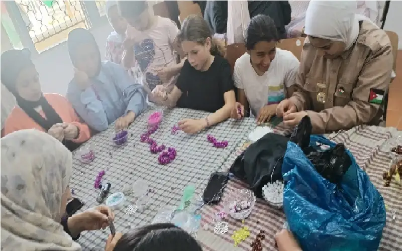 اختتام دورة الأشغال اليدوية وتصميم الإكسسوارات