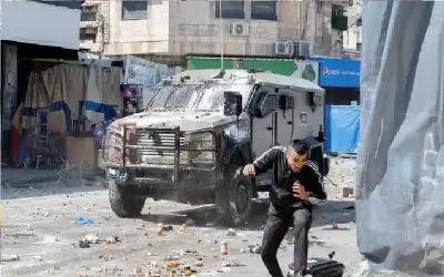 7 إصابات برصاص الاحتلال خلال اقتحام
