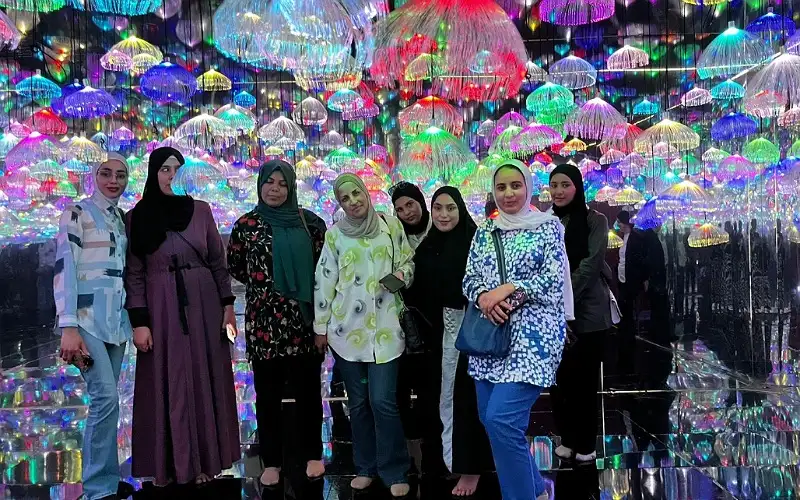 مركز شابات راكين ينفذ نشاط السياحة