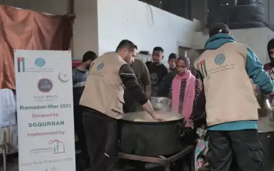 الخيرية الهاشمية مستمرة بـتكية الإطعام في
