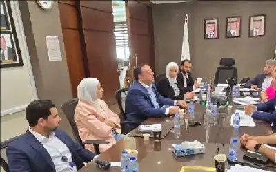 الداوود والمفلح يبحثان إنشاء مركز بريدي