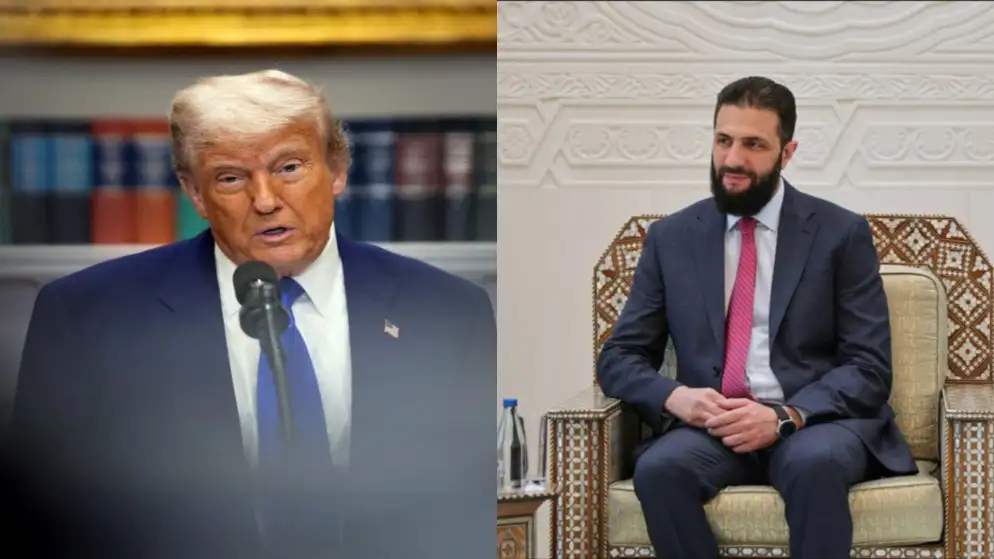 ترامب يلتقي الشرع في الرياض غداة