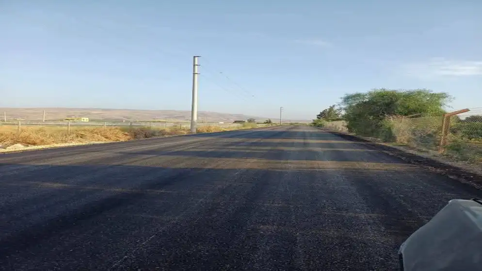 90 % نسبة الإنجاز في طريق