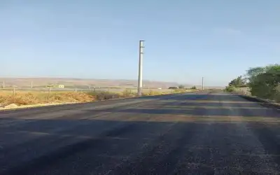 90 % نسبة الإنجاز في طريق