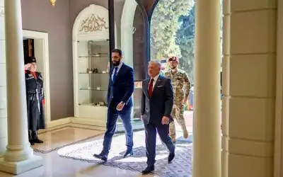 الشرع : لن انسى ترحيب الملك