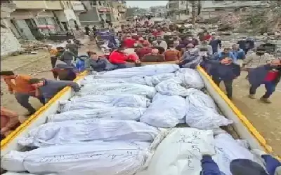 عشرات المجازر منذ الفجر .. أكثر