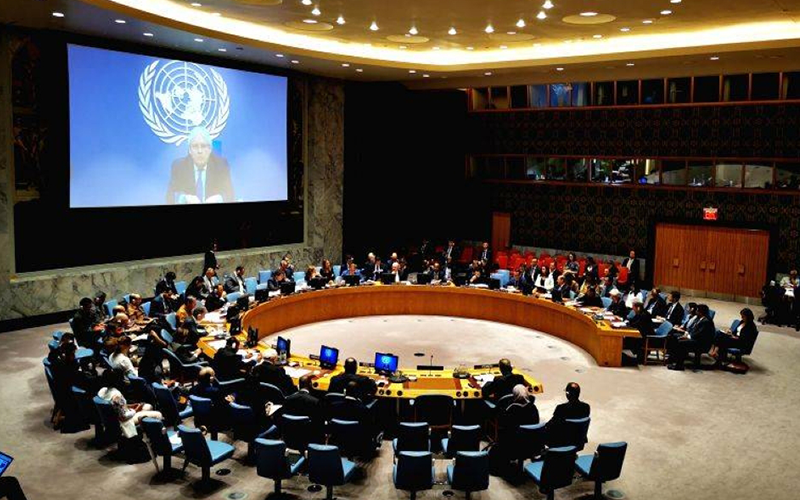 مجلس الامن يعقد جلسة خاصة بشأن