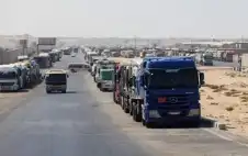 صحيفة نيسان ـ الأمم المتحدة: دخول 9 شاحنات مساعدات