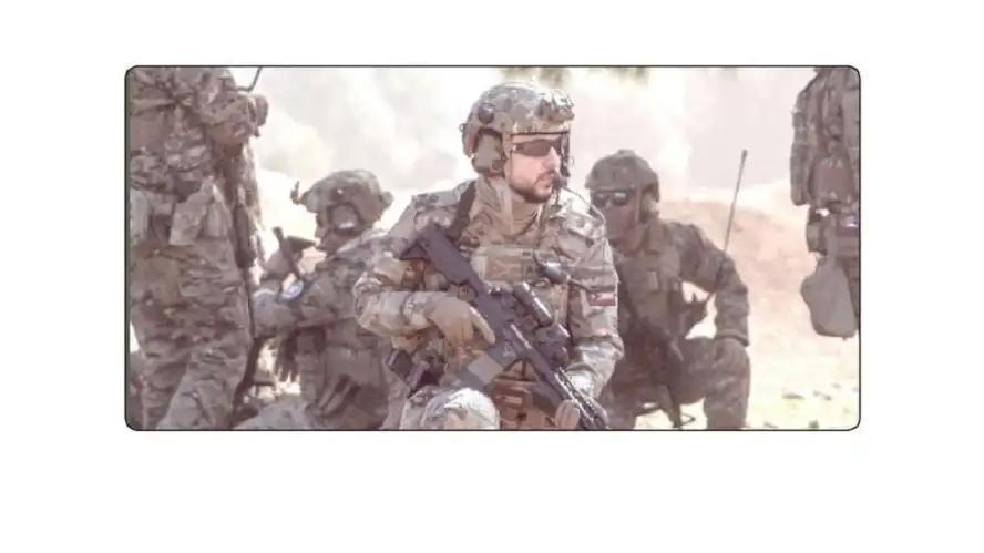 ولي العهد يشارك في تمرين بحث