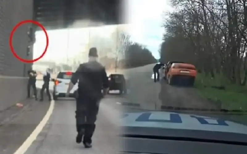 سبايدر مان الروسي.. سيارة تنشطر إلى