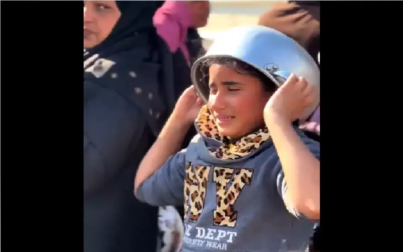 لكن من المسؤول حقا؟. إنها تبكي