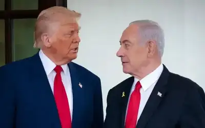 نتنياهو وترمب يبحثان الحرب في غزة