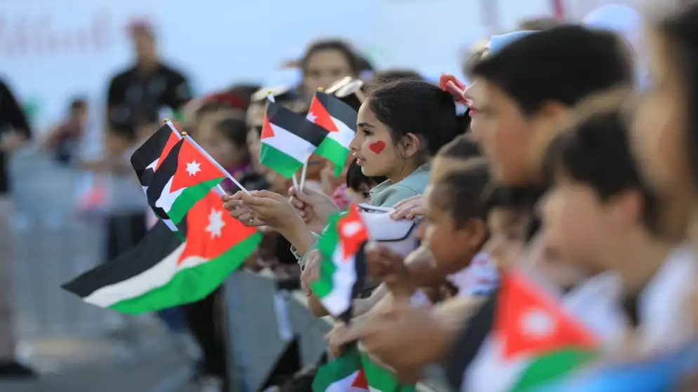 الأردنيون يحتفلون بعيد الاستقلال الـ 79