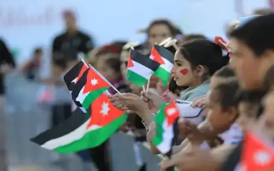الأردنيون يحتفلون بعيد الاستقلال الـ 79