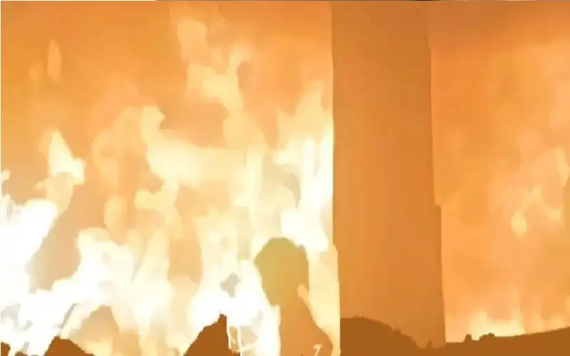 في مجزرة انصهرت فيها الاجساد ..