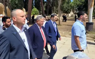باريس: دخول بن غفير باحة المسجد