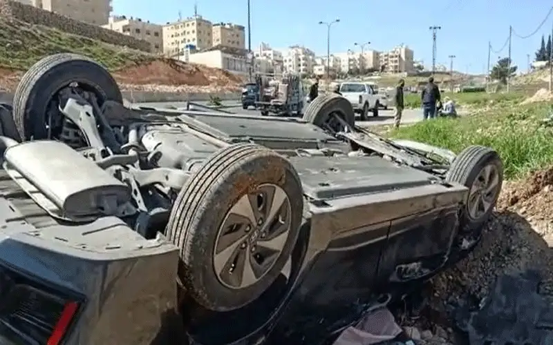 على طريق إربد –عمان .. إصابة