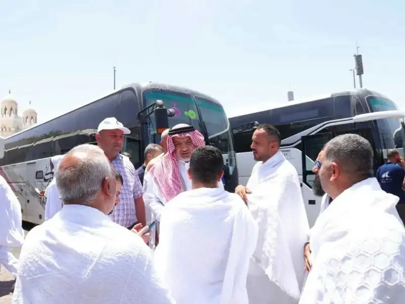 33 حافلة لتفويج الحجاج الأردنيين إلى