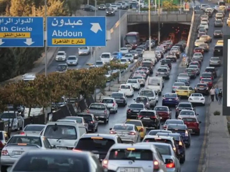 إصابة فتاة سقطت عن نفق عبدون