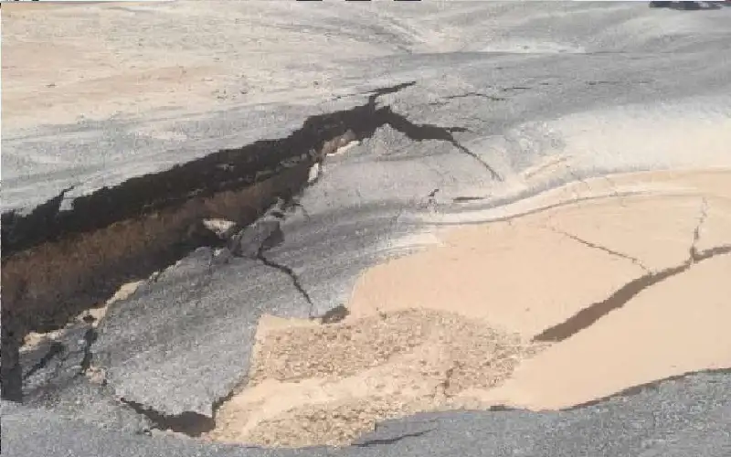 مهم من إدارة السير بعد انهيار