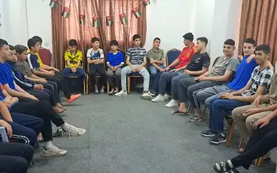 يوم صحي توعوي في مركز شباب